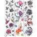 Временные татуировки в ассортименте Waterproof body tattoo stickers